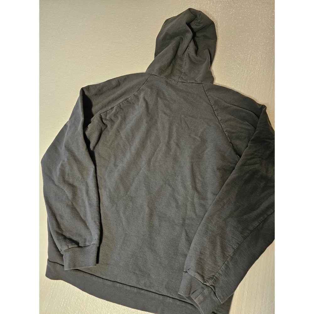 Spyder Mens Boulder Colorado Graphic Hoodie Charcoal Grey Raglan Sweatshirt XL - Picture 2 of 5